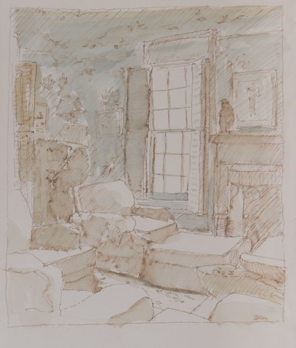 Kathryn Keller Bleak House Living Room, 2014