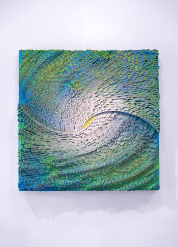 Gil Bruvel, #18 (from the series Bending the Lines), 2018