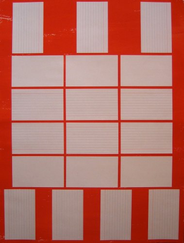 Valerie Arber Card Drawing 2, 2001