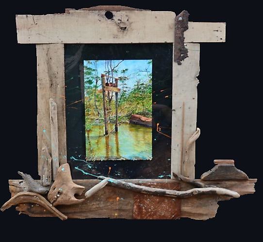 Nall Abandoned Loading; Louisiana Bayou