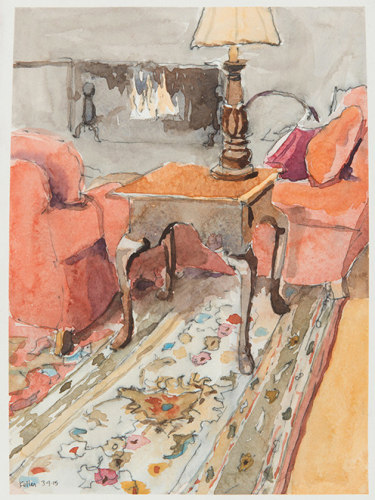 Kathryn Keller Table and Chairs, 2015