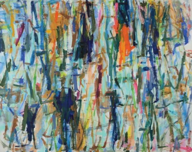 Kikuo Saito Blue Ladder II, 2014