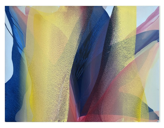 Marina Savashynskaya Dunbar, Blue Iris, 2025