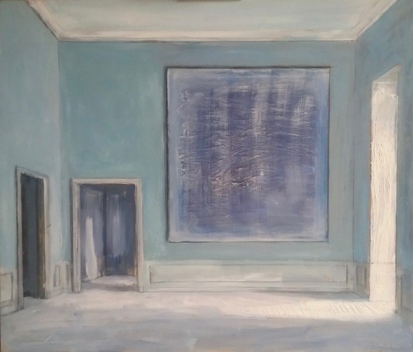 Pierre Bergian, The Blue Painting, 2018