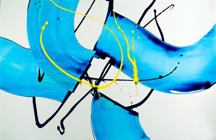 Ken Tate , Back to Blue, 2016