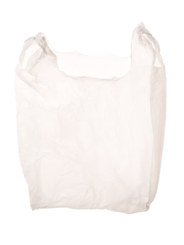 Chuck Ramirez, White (Euro Bags Series), 2009 / 2012