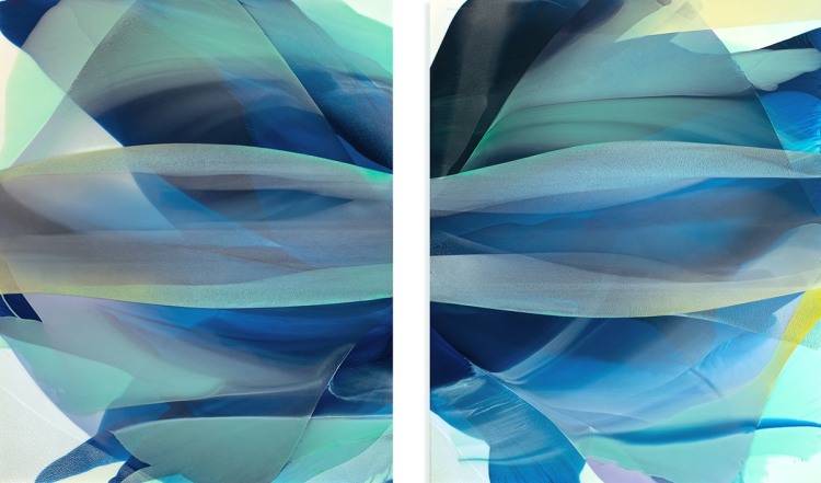 Marina Savashynskaya Dunbar, Bellweather (diptych), 2024 - 2025