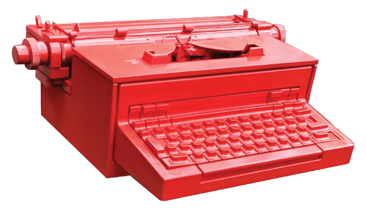 Robert Tannen, Electric Typewriter, 2020