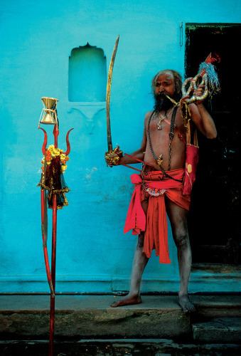 Thomas Kelly, Nag-Phani Baba, Baranasi, India, 1989&nbsp; 