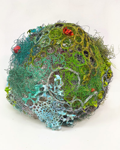 Karen Margolis, Green Ball (from the Empty Vessels Series)
