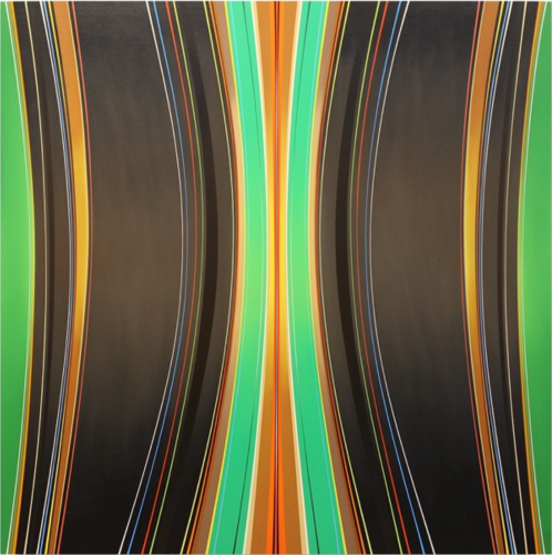 Kurt Herrmann, Black and Tan (Alcohol series), 2022