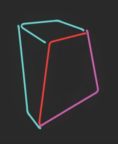 Anne Senstad, Soft Geometry Neon #011, 2016
