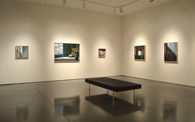 Installation view of Bruce Cohen