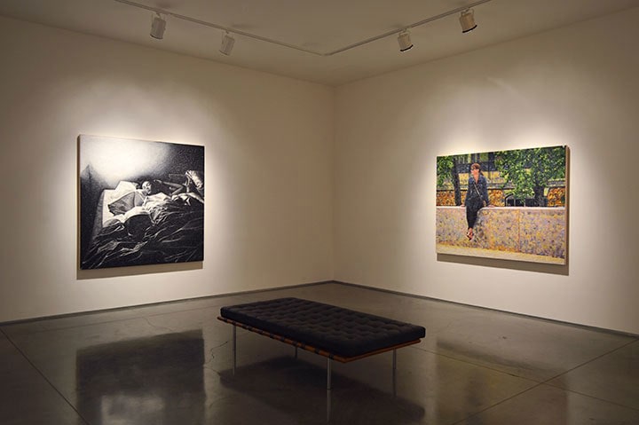 David Willis' exhibition view