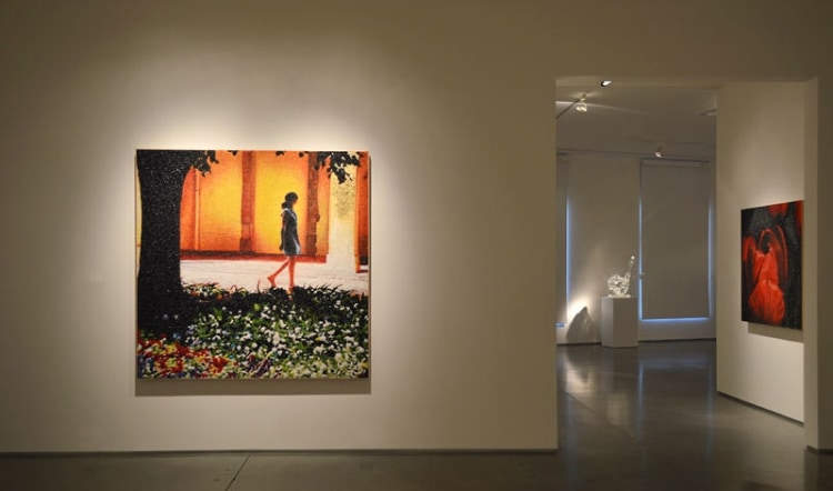 David Willis' exhibition view