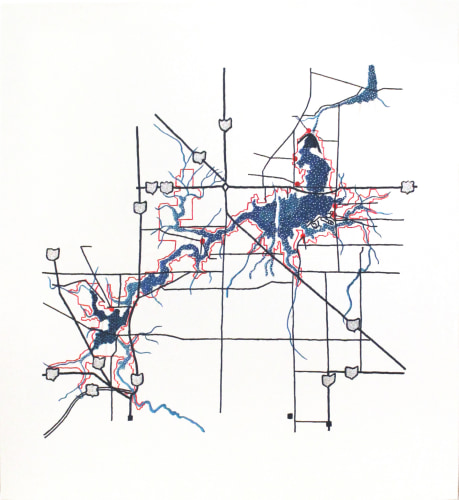 Tiffany Chung, U.S. ARMY CORPS OF ENGINEERS SERIES: BERLIN LAKE, OH