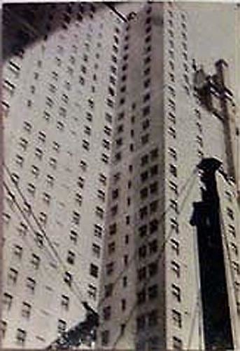 UNTITLED (Architectural Study with Cranes and Cables)