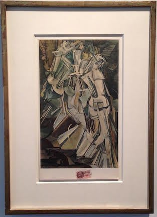 NUDE DESCENDING A STAIRCASE NO. 2