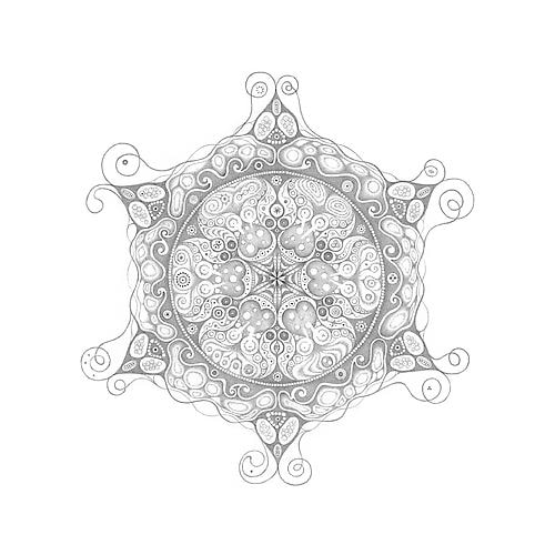 Michiyo Ihara Snowflake Series #86- Heartbeat