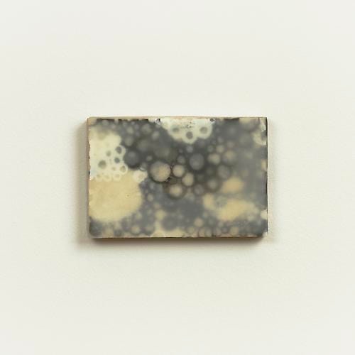 Teem (series) Egg tempera, beeswax, handmade paper on panel