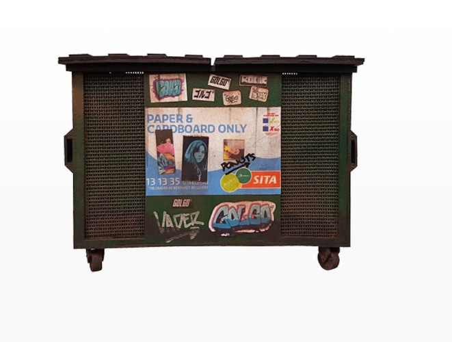 Joshua Smith, Sita Recycling Dumpster