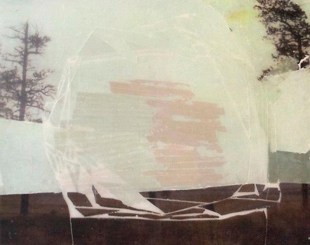 Fog Mixed media on mylar