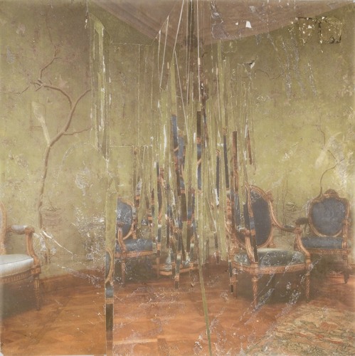 Noise, mixed media on Mylar