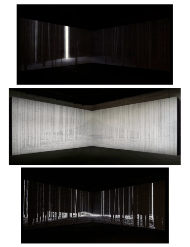 Joanie Lemercier Drawing, projection, sound