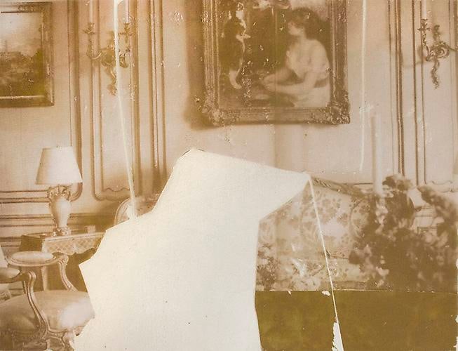 Connecticut Cough Mixed media on mylar