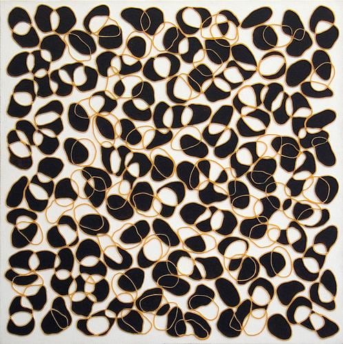 Tamiko Kawata, Beige Black on White