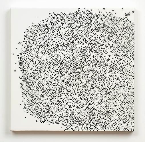 Entropy (series) Egg tempera and beeswax on panel