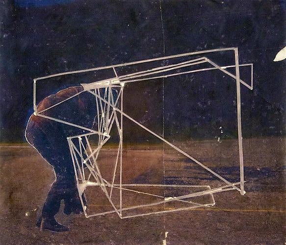 Reliquary mixed media on Mylar