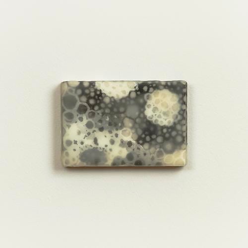 Teem (series) Egg tempera, beeswax, handmade paper on panel