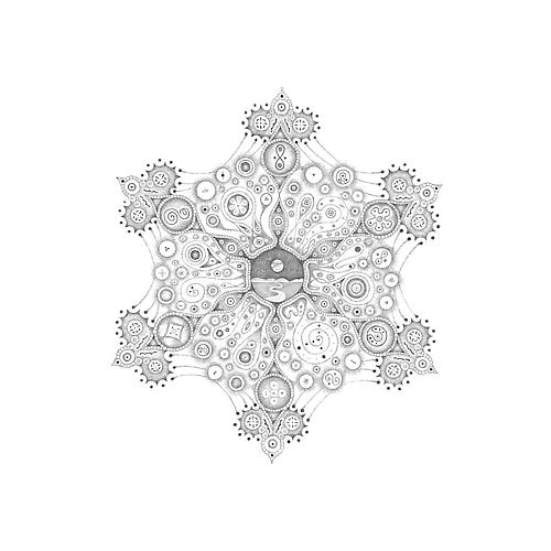 Michiyo Ihara Snowflake Series #89- Get Ready for the Future