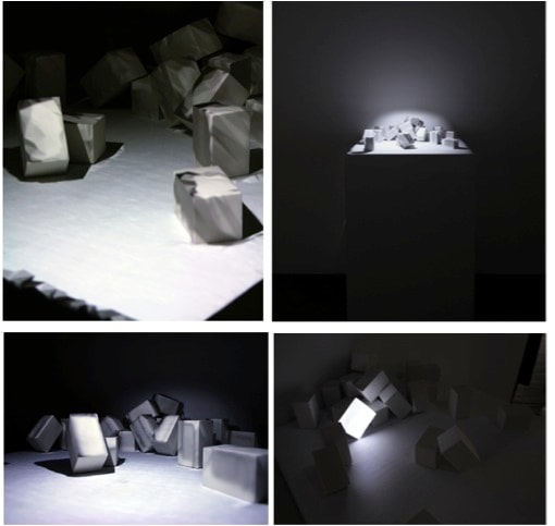 Joanie Lemercier, Light Sculpture