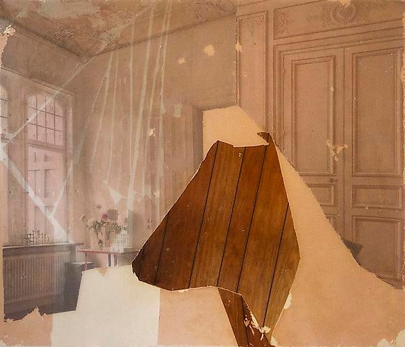 Balanced Mixed media on mylar