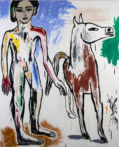 Boy Leading Horse