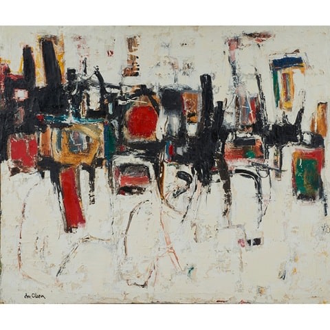 Don Olsen, utah artist, utah art, abstract expressionist,