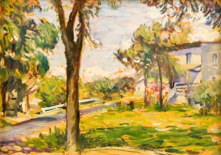 Mahonri Macintosh Young, Little Balmville House, Utah artist, 1915, pioneer artist, LDS artist,