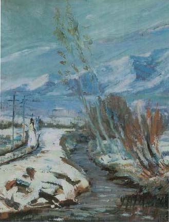 Henri Moser, utah artist, landscape
