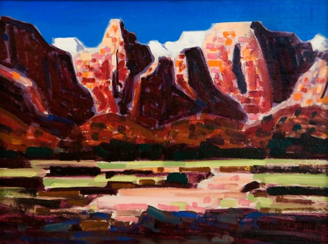 Conad Buff, California artist, southern utah