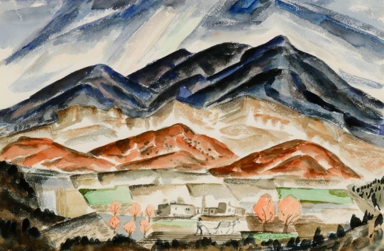 Applegate, California painter,