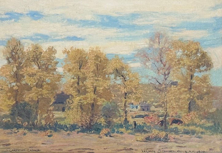 LeConte Stewart, Utah landscape artist, Utah artist