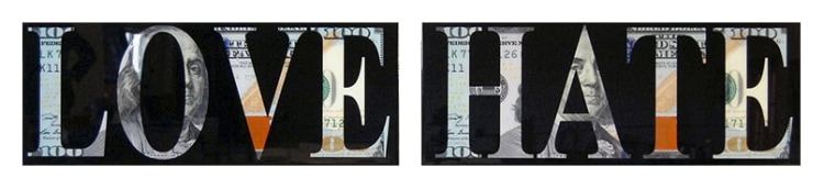 Emotional Currency / Love Hate, 2020