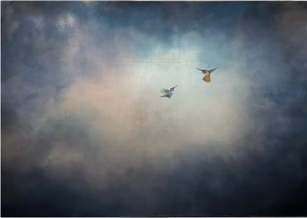 Stormy Sky Hummingbirds