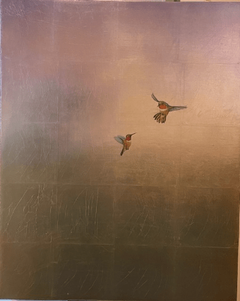 Petal to Gold Hummingbirds
