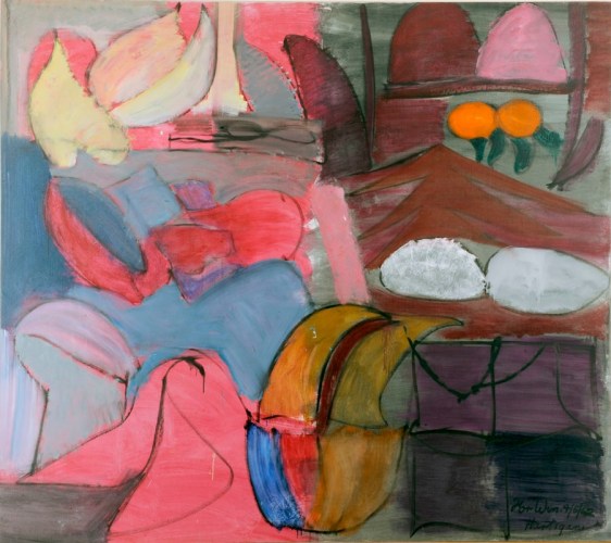 Grace Hartigan, The Dream, 1962, oil on canvas, 81 x 91 inches
