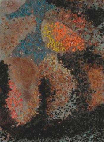 Paysage, 1951, mosaic, 16 x 12 inches