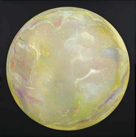 Tondo, 1973, oil on canvas, 48" diameter