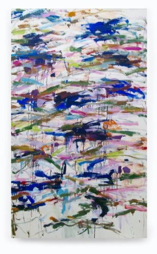 Blue Rain, 2015, Acrylic On Canvas